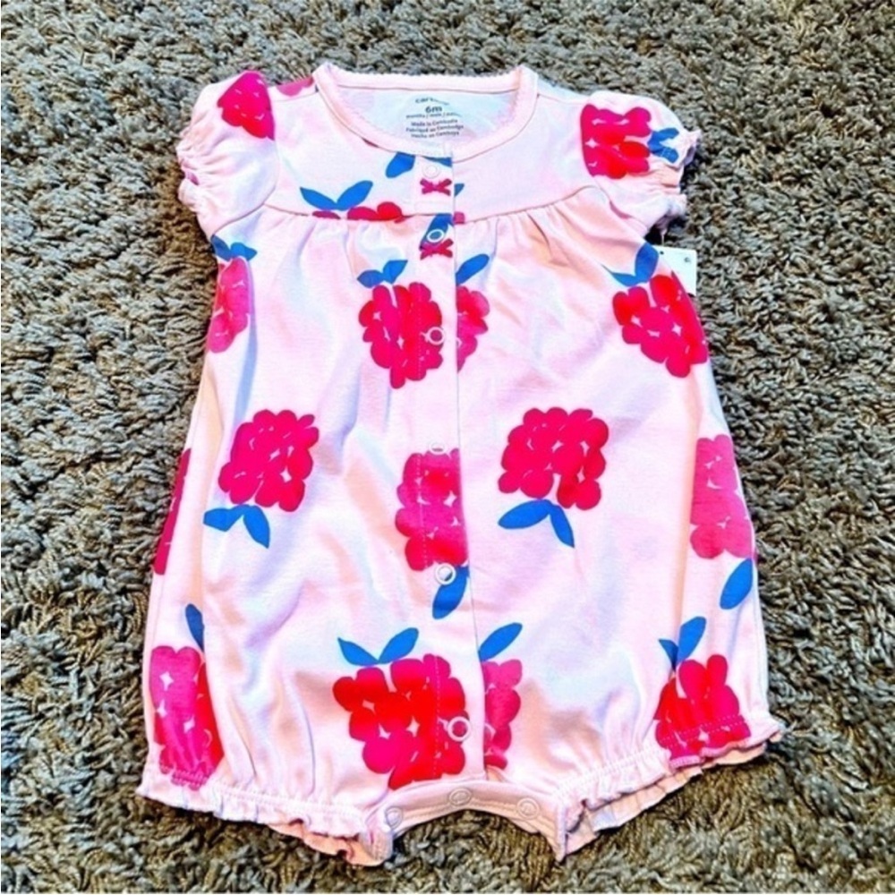 1245. EUC - Carters baby girl one piece outfit
